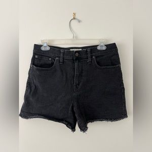 Madewell Black Shorts Size 29